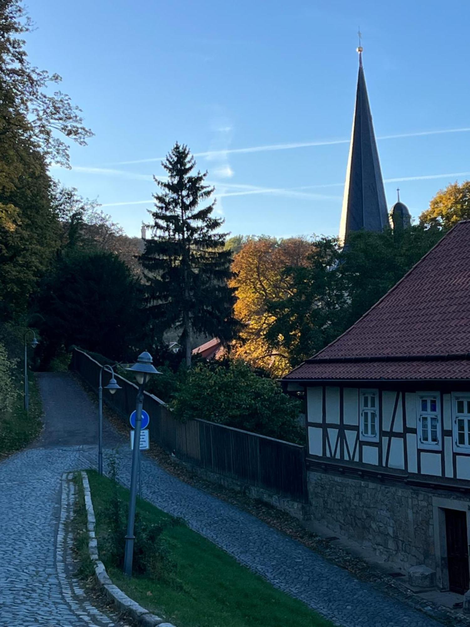 "Kleinstes Haus Von Blankenburg" Urlaub In Einem Einzigartigen Baudenkmal Villa Blankenburg  Eksteriør bilde